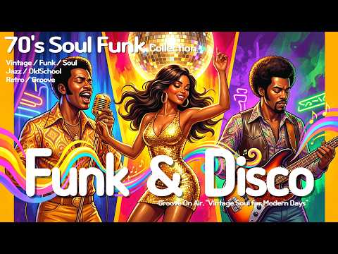 70's Funk & Disco Soul ✨ Coffee Breath & Funk In Soul ☕🎸 Soul Funk Jazz & Vintage Disco Mix 💃🕺