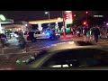 Street racers take over several locations in Orange County, California.