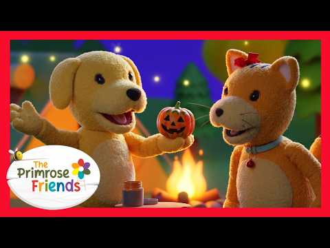 Halloween Campfire Stories 🎃 The Primrose Friends | Educational Songs for Kids