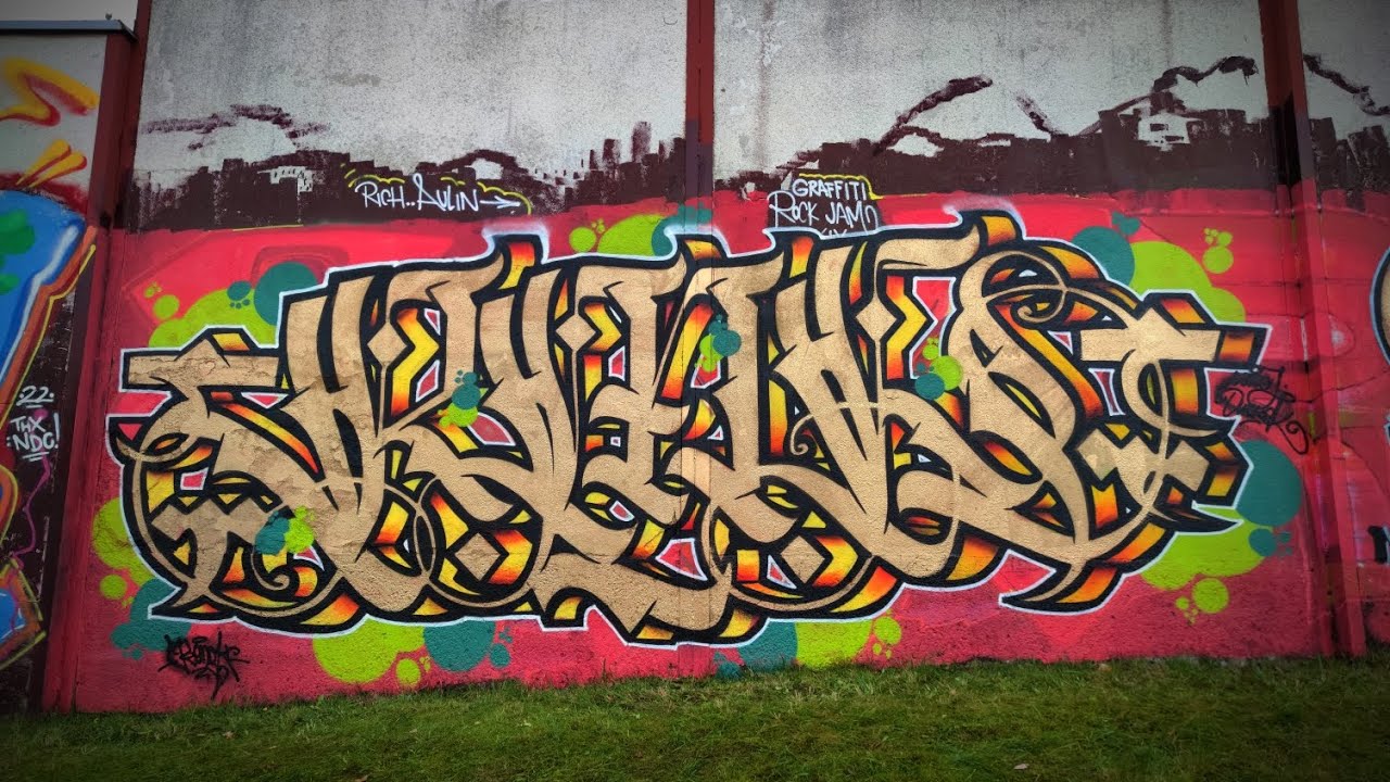 Remok REMOK graffiti freestyle - YouTube