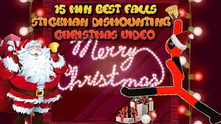 15 Min Best Falls | Stickman Dismounting funny moments | Stickman Deadpool Compilation screenshot 2