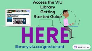 Welcome to the VIU Library