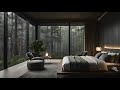 Stop Overthinking in Minutes ⛈️ Heavy Rain & Melancholic Piano ASMR