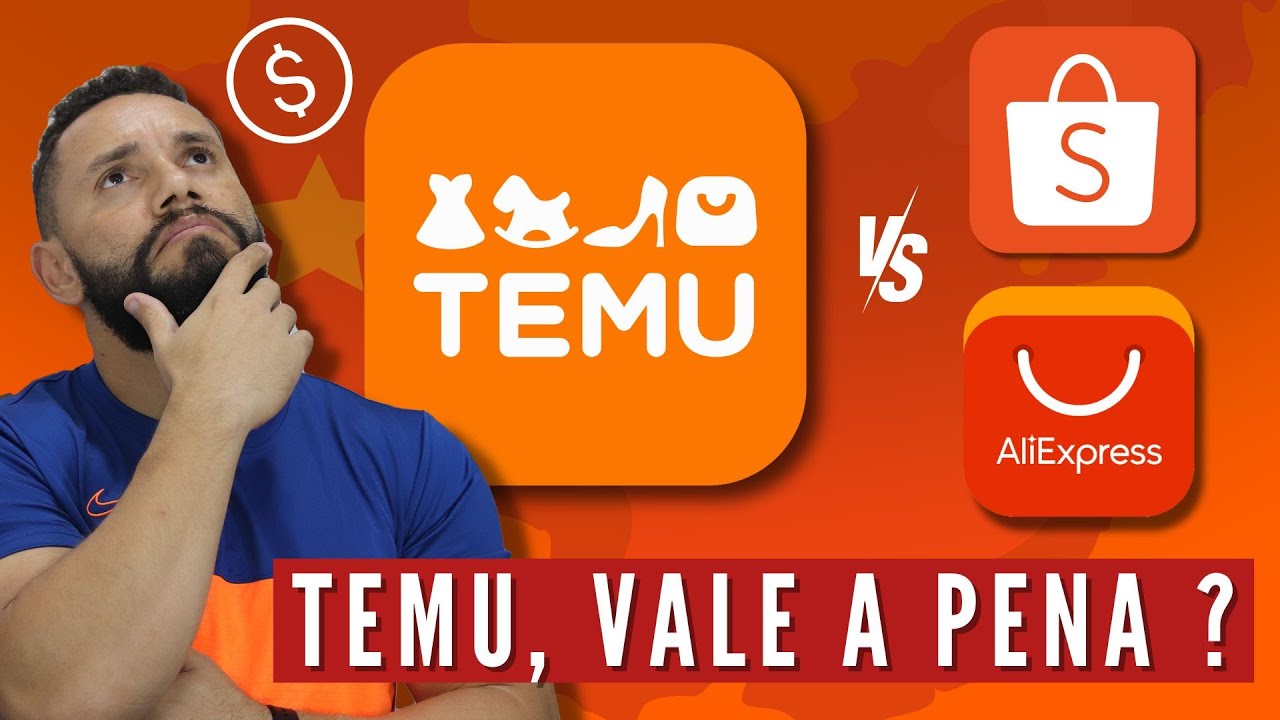 VALE A PENA COMPRAR NA TEMU ? COMPARATIVO DE PREÇO COM ALIEXPRESS E ...