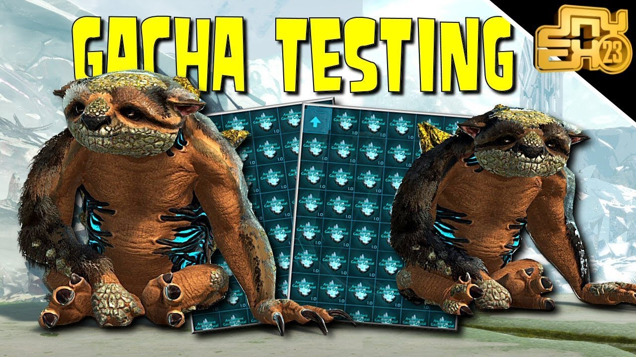 How To Tame A Gacha In Ark