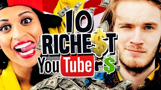 10 Highest Paid YouTubers | 2017 Update by The Strange List 172,512 views 7 years ago 7 minutes, 14 seconds