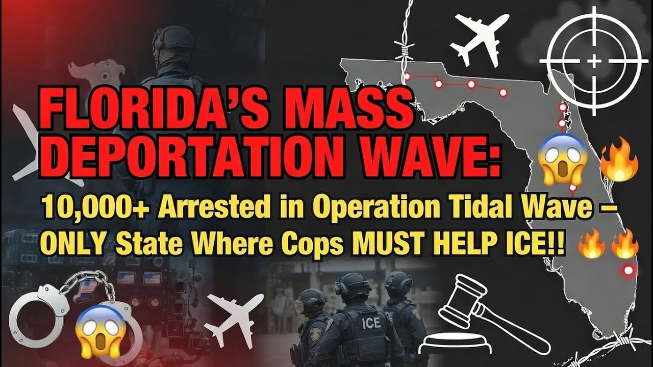 FLORIDA DEPORTS TENS OF THOUSANDS! | Operation Tidal Wave Success