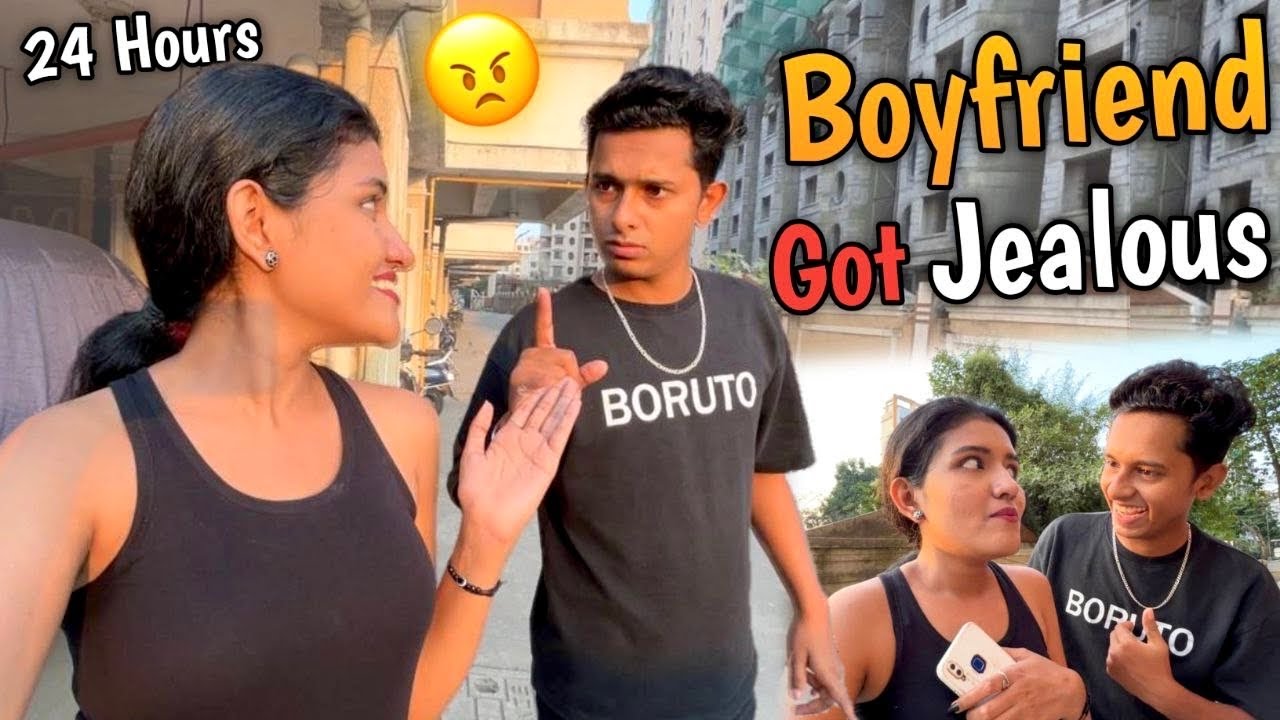 Made my Boyfriend Jealous for 24 Hours😜 Challenge - YouTube
