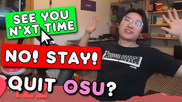 BTMC Announces his RETIREMENT from osu!...