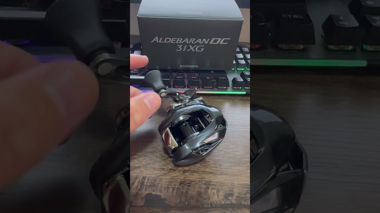 Carretilha Shimano Aldebaran DC 30 XG 2025 (Manivela Direita