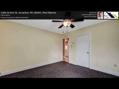 1304 St Ann St, Scranton, PA home video tour