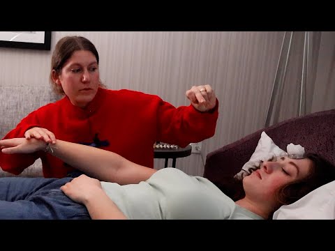 [ASMR] Relaxing Applied Kinesiology Muscle Testing for Deep Sleep