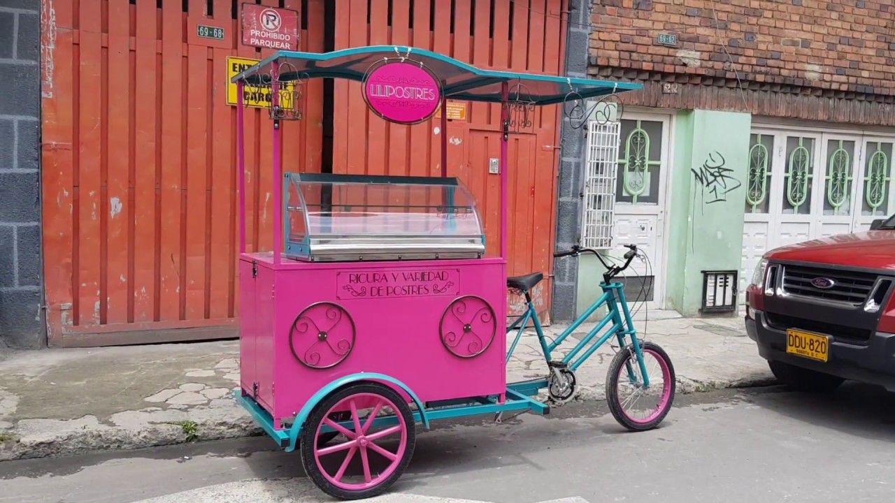 triciclo para venta ambulante