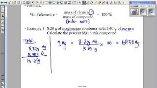 Ch 6   percent composition