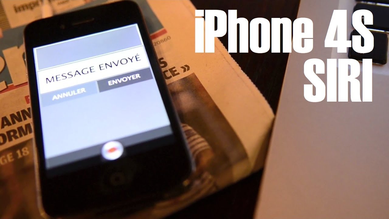 iPhone 4S : Test de la reconnaissance vocale / Parodie 