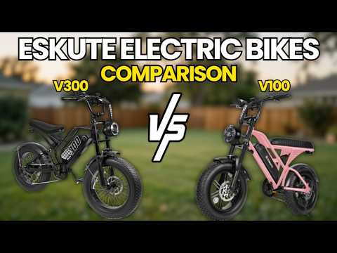 Eskute V300 vs V100: Which Eskute Electric Bike Should You Buy?