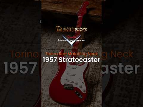 We’re SEEING RED w/ our best matching neck Stratocaster yet! #fenderstratocaster #fendercustomshop