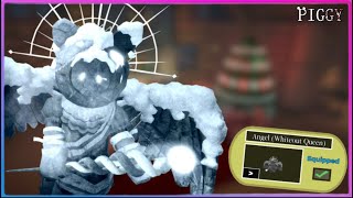 HOW TO UNLOCK THE NEW FREE ALTERNATE WHITEOUT QUEEN ANGEL SKIN IN ROBLOX PIGGY ^^ screenshot 4