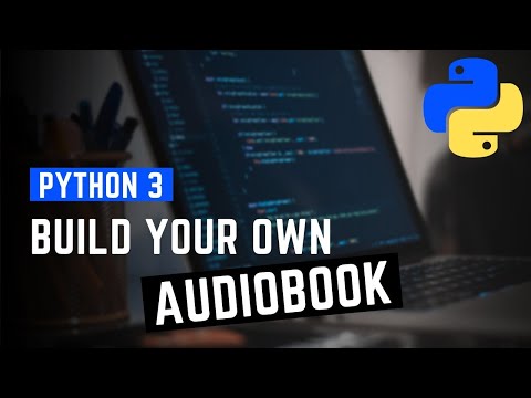 How To Convert PDF To Audiobook | Build Your Own Audiobook Using Python 2021