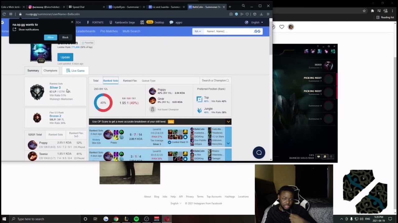 Tactician reviews my op.gg and tells me why I’m hardstuck silver
