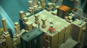 Lara Croft Go : Maze of Stones walkthrough part 2