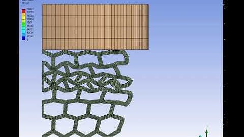 ANSYS Explicit Dynamics Crush Honeycomb Slower