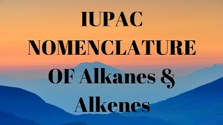 2-Worksheet on Nomenclature of Alkanes, Alkenes & Alkynes| NCERT CBSE grade XI CHEMISTRY