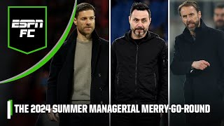 Roberto De Zerbi, Xabi Alonso, Gareth Southgate: The managerial Merry-Go-Round | ESPN FC