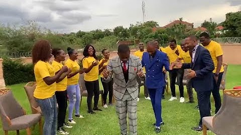 Prophet Shepherd Bushiri Dancing to "Nzayawe" Great Angels Choir 2021