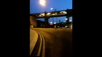 Timelapse cycling Newcastle Quayside (Swing and Millenium Bridges)