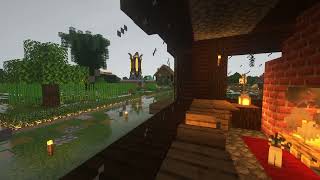 YATMADAN ÖNCE İZLE! Minecraft relaxing music and rainy day ! Relaxing Longplay