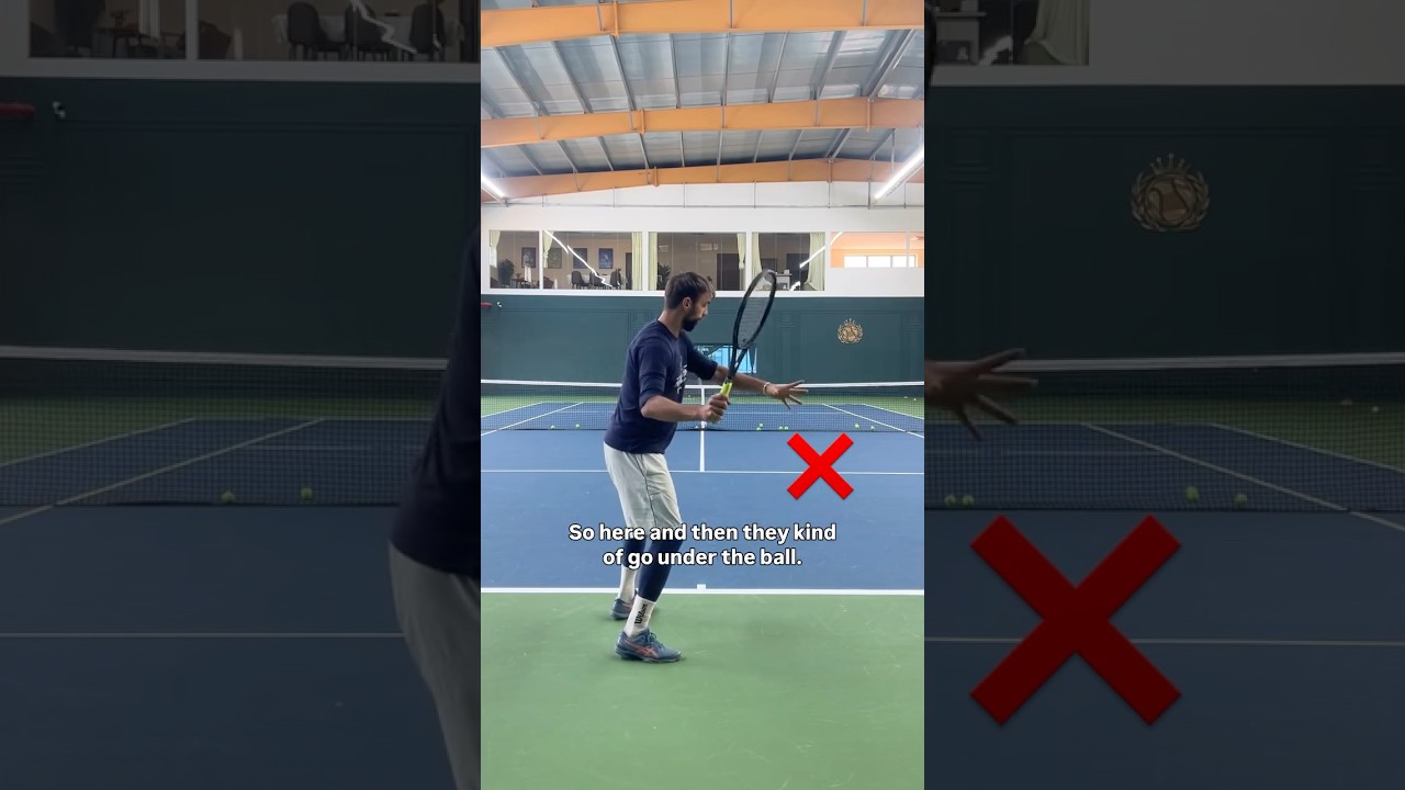 CORRECT FOREHAND - RACQUET DROP FIX! 