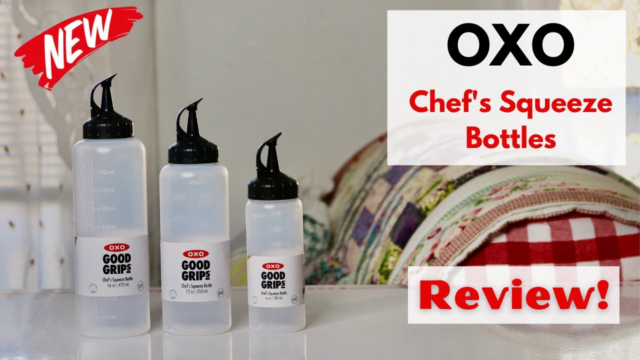 OXO Good Grips Chef's Squeeze Bottle - Small, 6 oz,Plastic