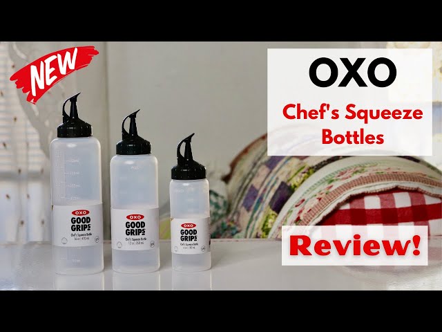 OXO - Chef's Condiment Squeeze Bottles - Full Review - 