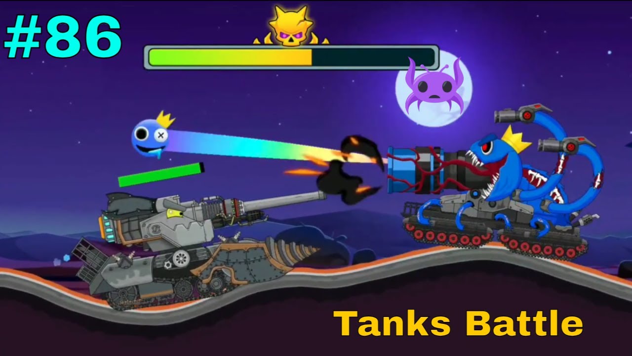 Hills of Steel Gameplay 86, Fully Upgraded and Unlocked all 22 Tanks (Unlimited Coins & Gems