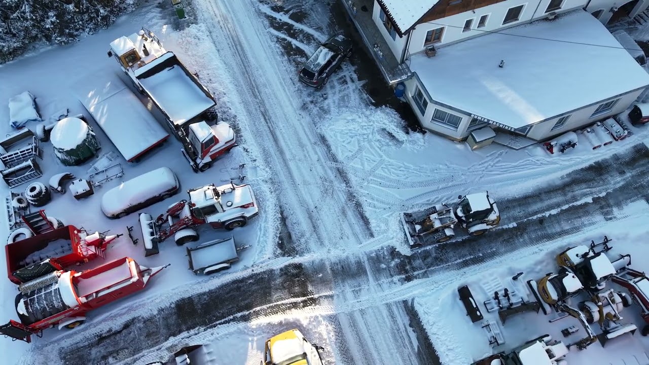 WINTER 2026 @ Humer Machines GmbH - Wheelloader snowremoval, Radlader Schneeräumung.