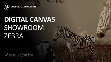 Digital Canvas Showroom | Unreal Engine | Zebra