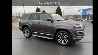 2016 Toyota 4Runner Limited - Roper Honda - Joplin, MO 64...