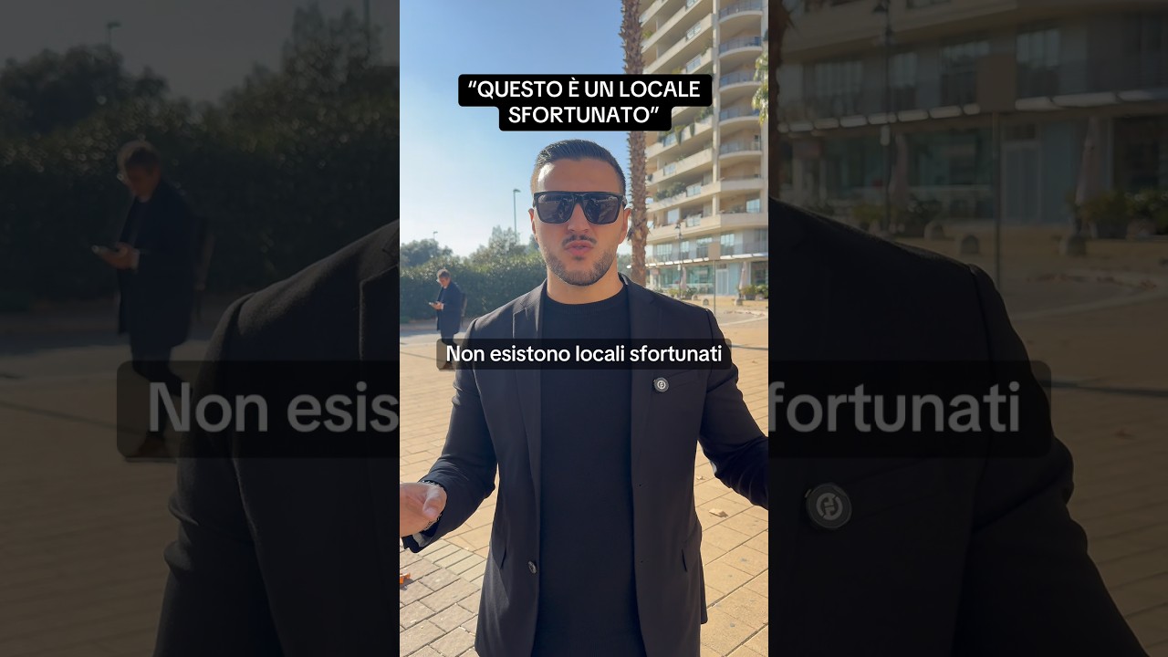 Non esistono locali sfortunati