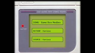 Game Boy Medley  8bit  Medley