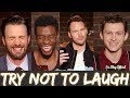 Avengers infinity war bloopers and funny moments  try not to laugh