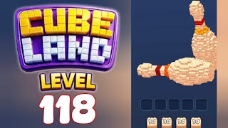 Cube Land Puzzle Level 118 Walkthrough