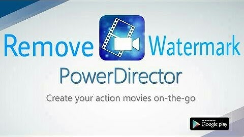 How to remove power director watermark logo and how to active power director