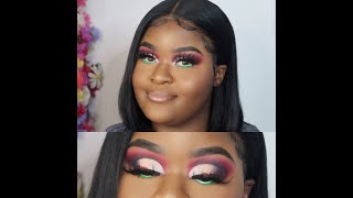 Quick & Easy Makeup look for The HOLIDAys🎄 | ITSJUSTNENE