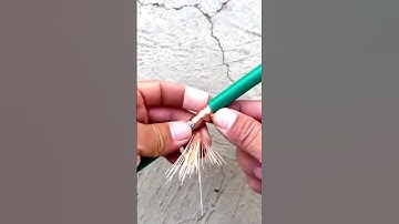 "How to Properly Join Electric Wires | Strong & Secure Connection 🔌 #Shorts"