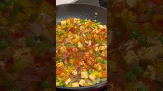 Sauté vegetables with paneer 🥗#healthyfood #healthylifestyle #vegetables #healthyfoodrecipes