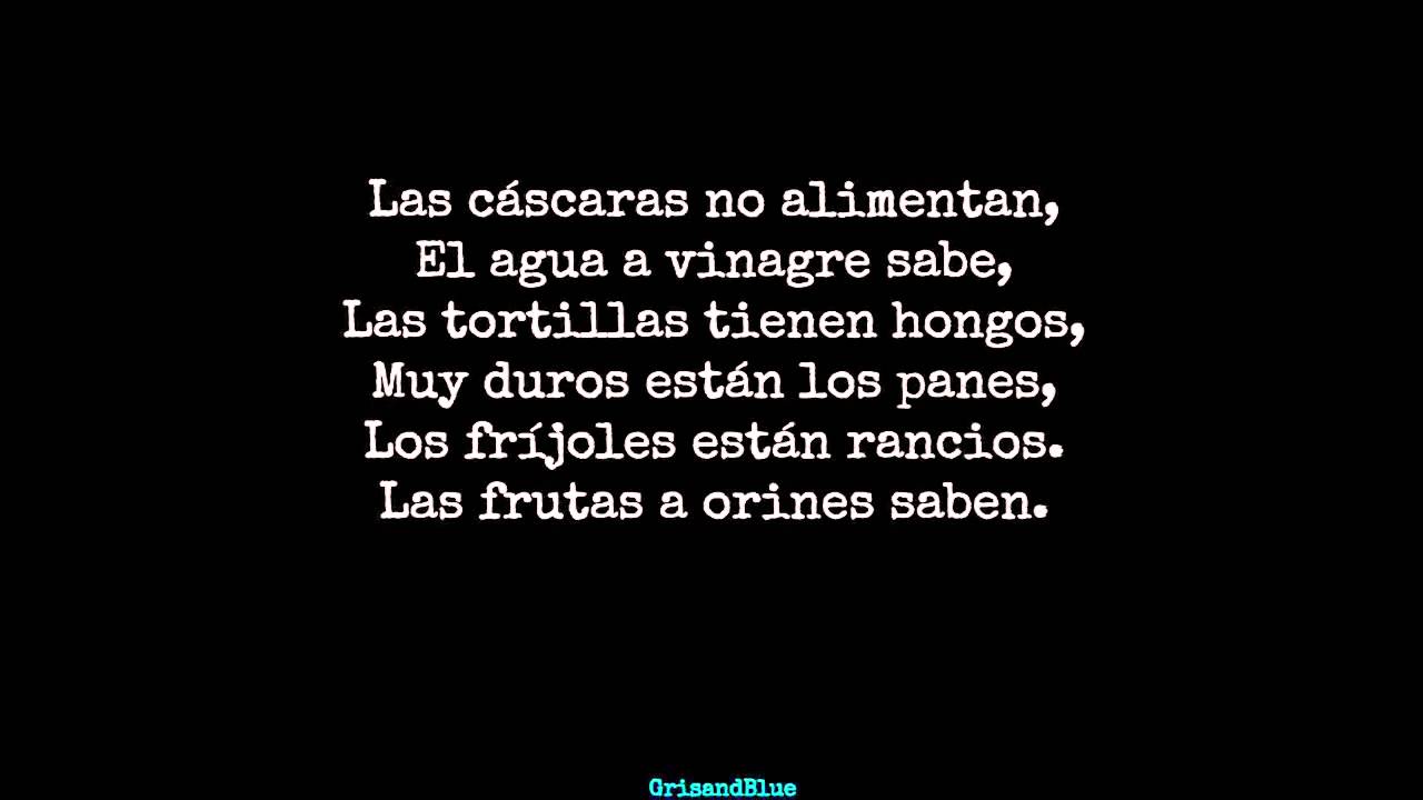 Robe pan para mis hijos - Poema contestatario - YouTube
