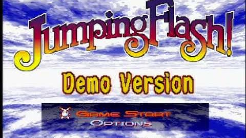 PlayStation Picks (SPUS-94951) - Jumping Flash! (Attract Mode)