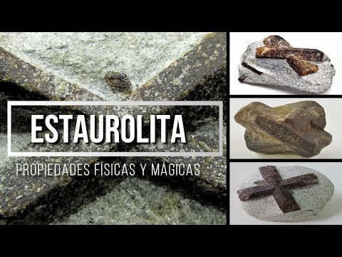 Video: ¿Qué significa estaurolita?