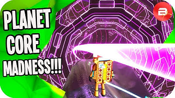 Gravity Defying MADNESS in the Planet CORE!! Astroneer 1.0 (Astroneer Gameplay)